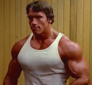 In the Golden Era of bodybuilding, Arnold and other big names in the sport infamously roided up before competition.