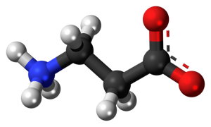 640px-Beta-Alanine-zwitterion-3D-balls