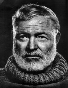 "I did not say that," - Ernest Hemingway