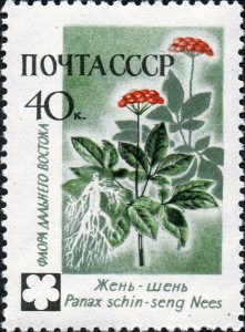 Even the Soviets fancied themselves a little ginseng. By Post of USSR [Public domain], via Wikimedia Commons