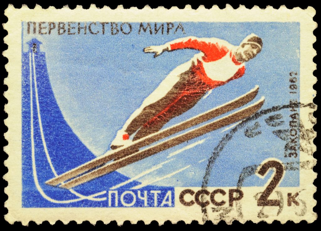 USSR stamp circa 1962: Rhodiola helped Russian Olympic athletes, Cosmonauts, soldiers, politicians, businessman, and other professionals throughout the Cold War.