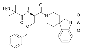 MK-677 molecular structure. By Anypodetos [CC0 1.0], via Wikimedia Commons