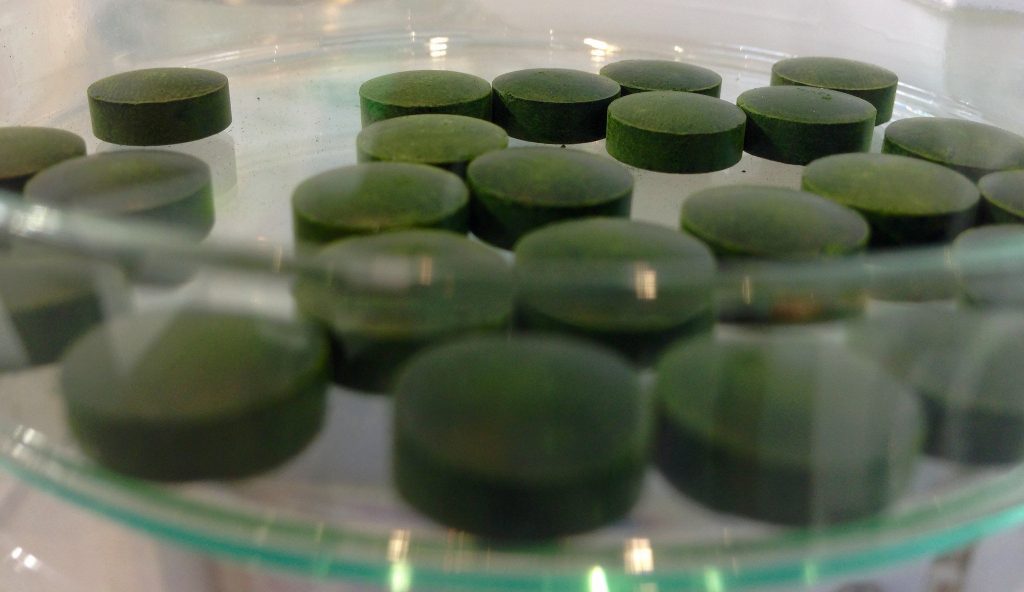 Chlorella pills